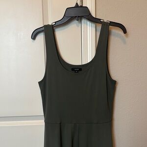 Alfani Sleeveless Dress in Olive Green (medium)